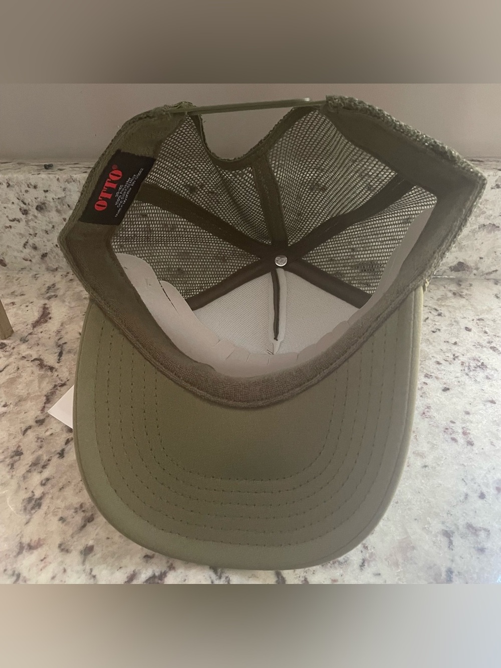 Orijinal Design Olive Green Kilim Patch Trucker Hat BRAND NEW WITH TAGS - Picture 3 of 8
